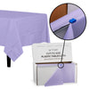 54 In. X 300 Ft. Select A Size Lavender Plastic Table Rolls | 4 Rolls