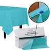 54 In. X 100 Ft. Select A Size Light Blue Plastic Table Roll | 6 Rolls