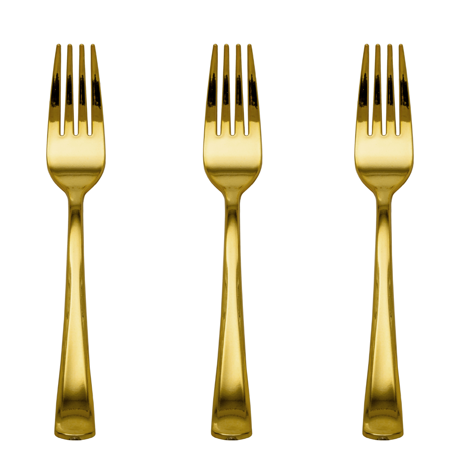 Exquisite Gold Plastic Forks | 480 Count