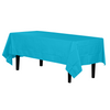 40 In. X 300 Ft. Premium Turquoise Plastic Table Roll | 4 Pack