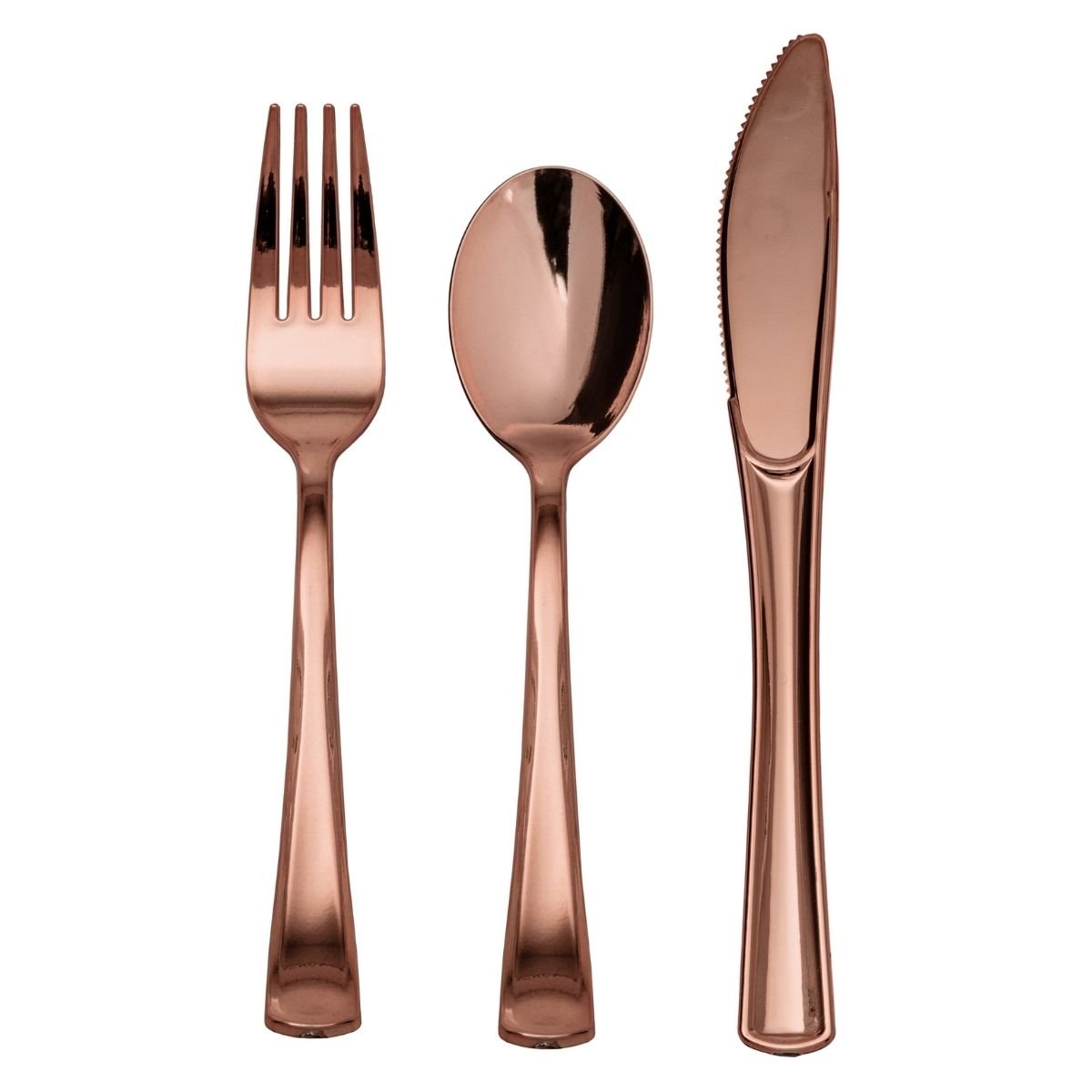 480 Piece Rose Gold Full Cutlery Combo Set