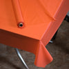 40 In. X 100 Ft. Premium Orange Plastic Table Roll | 6 Pack