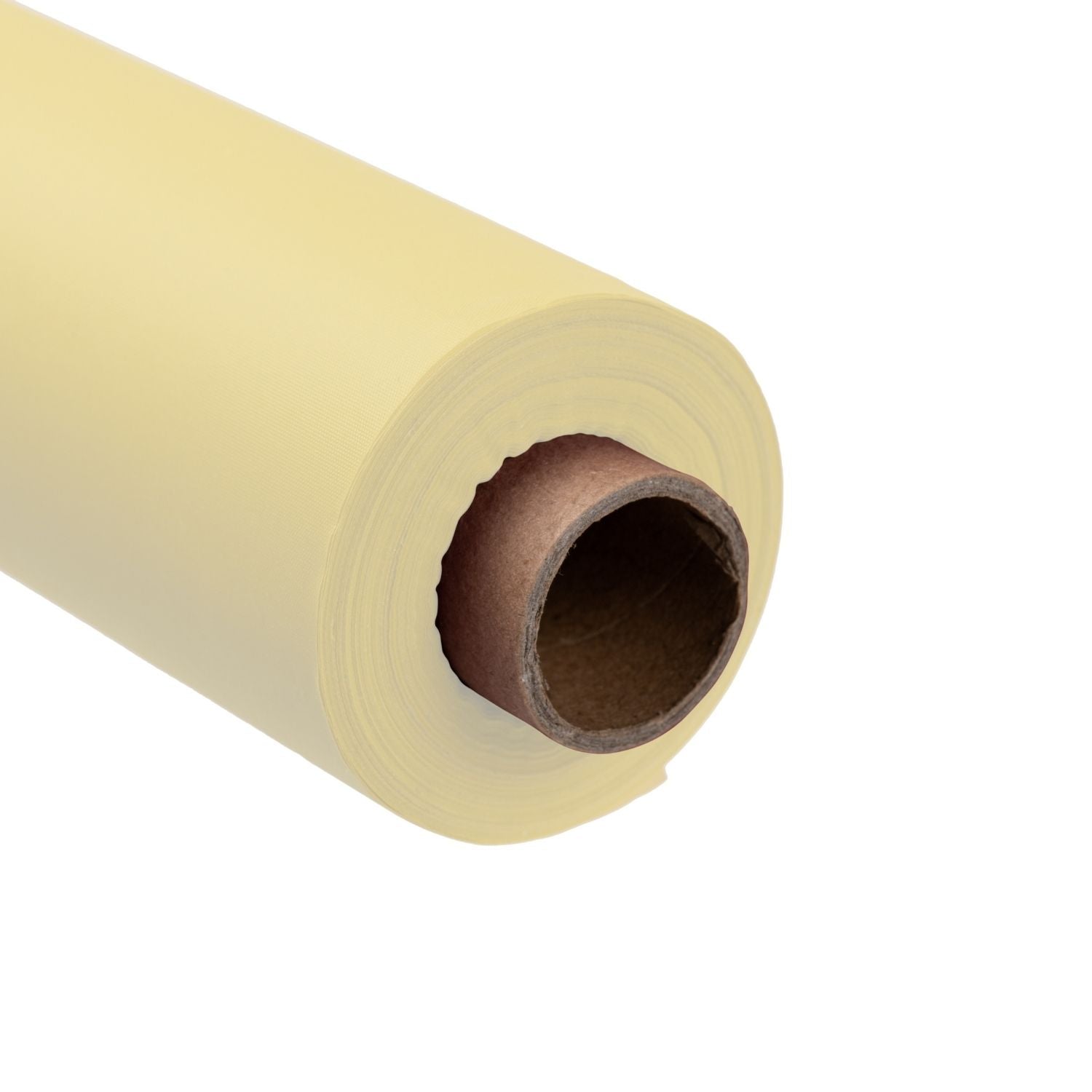 40 In. X 100 Ft. Premium Light Yellow Plastic Table Roll | 6 Pack