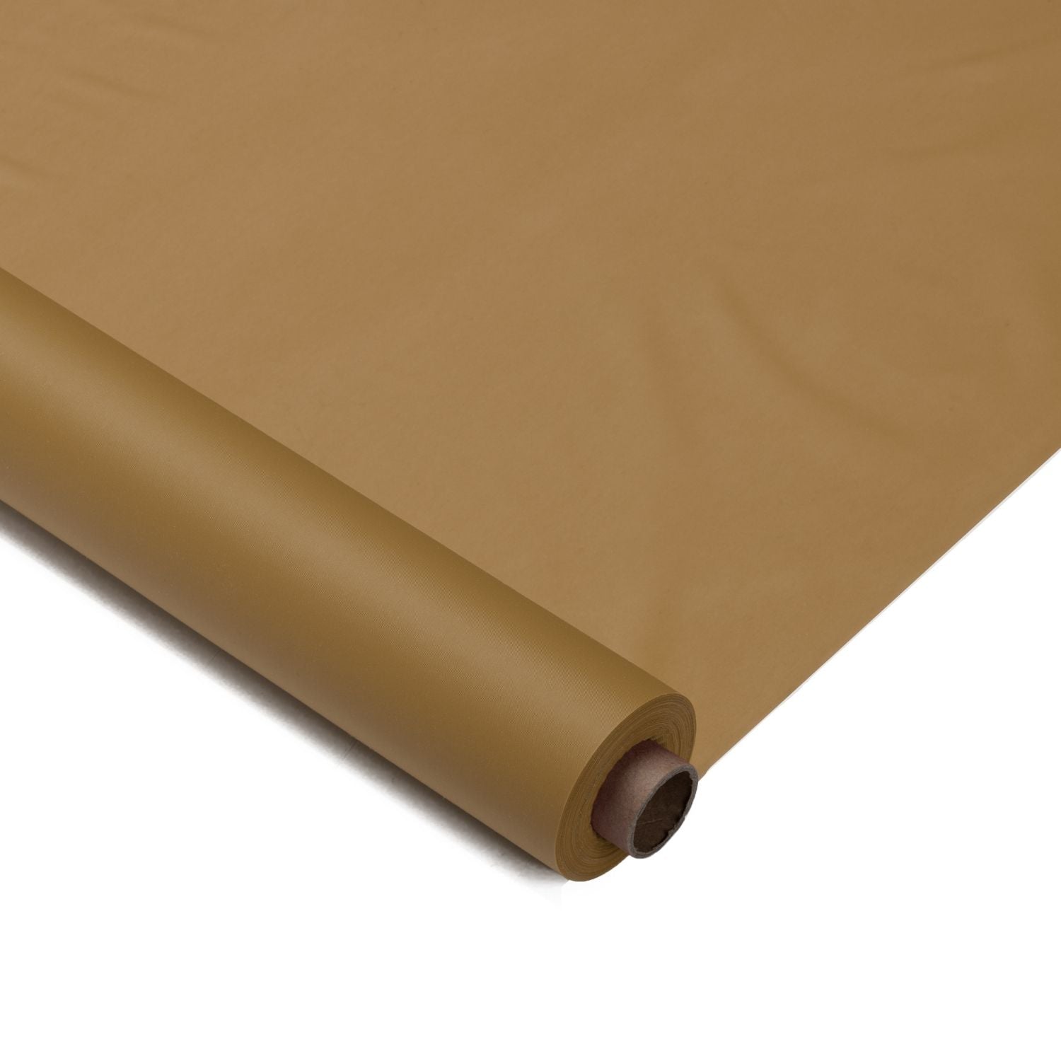 40 In. X 300 Ft. Premium Gold Plastic Table Roll | 4 Pack