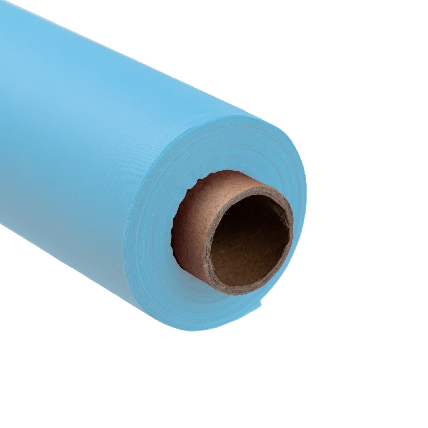 40 In. X 300 Ft. Premium Sky Blue Plastic Table Roll | 4 Pack