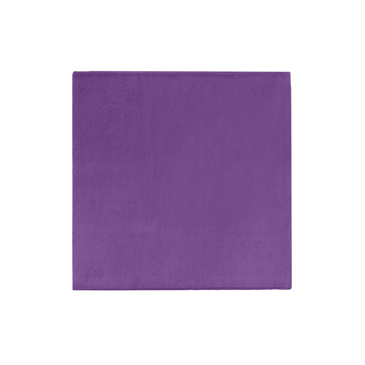 Purple Beverage Napkins | 3600 Pack