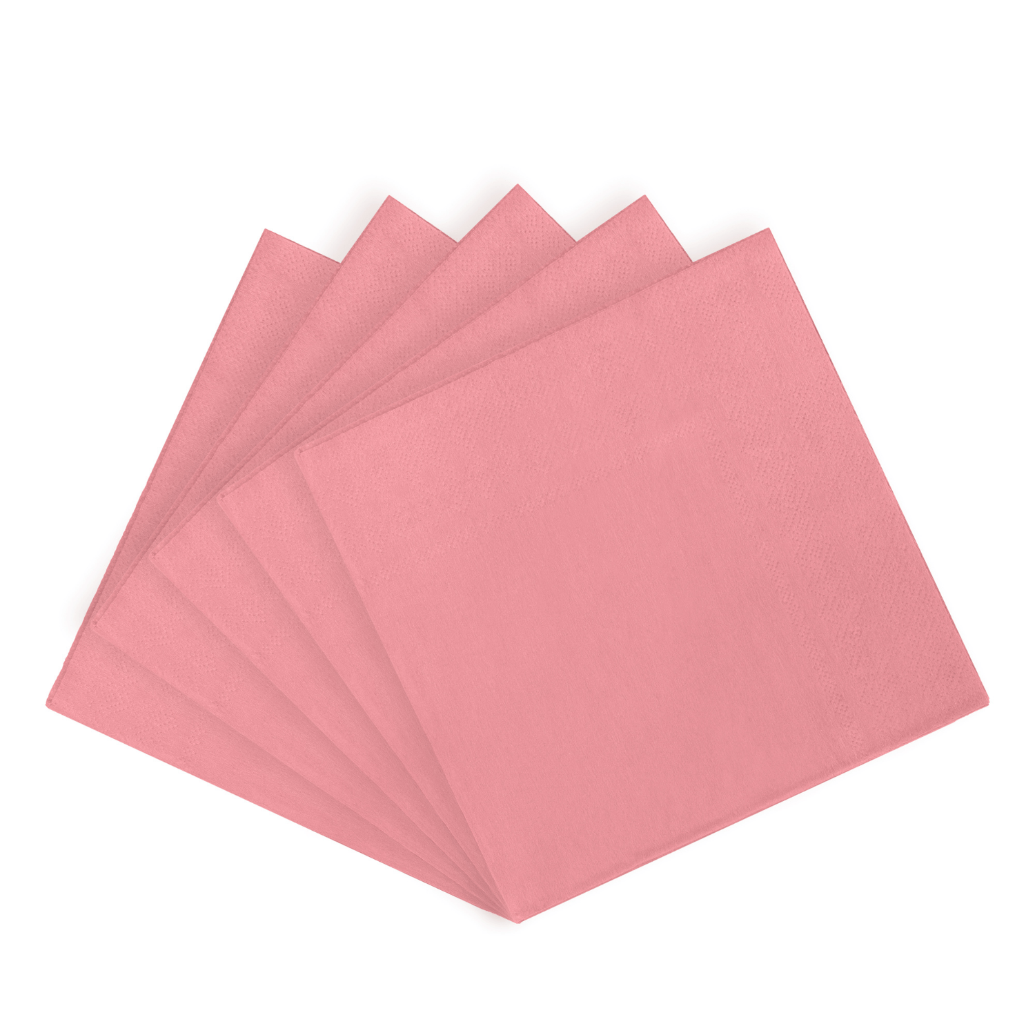 Pink Beverage Napkins | 3600 Pack