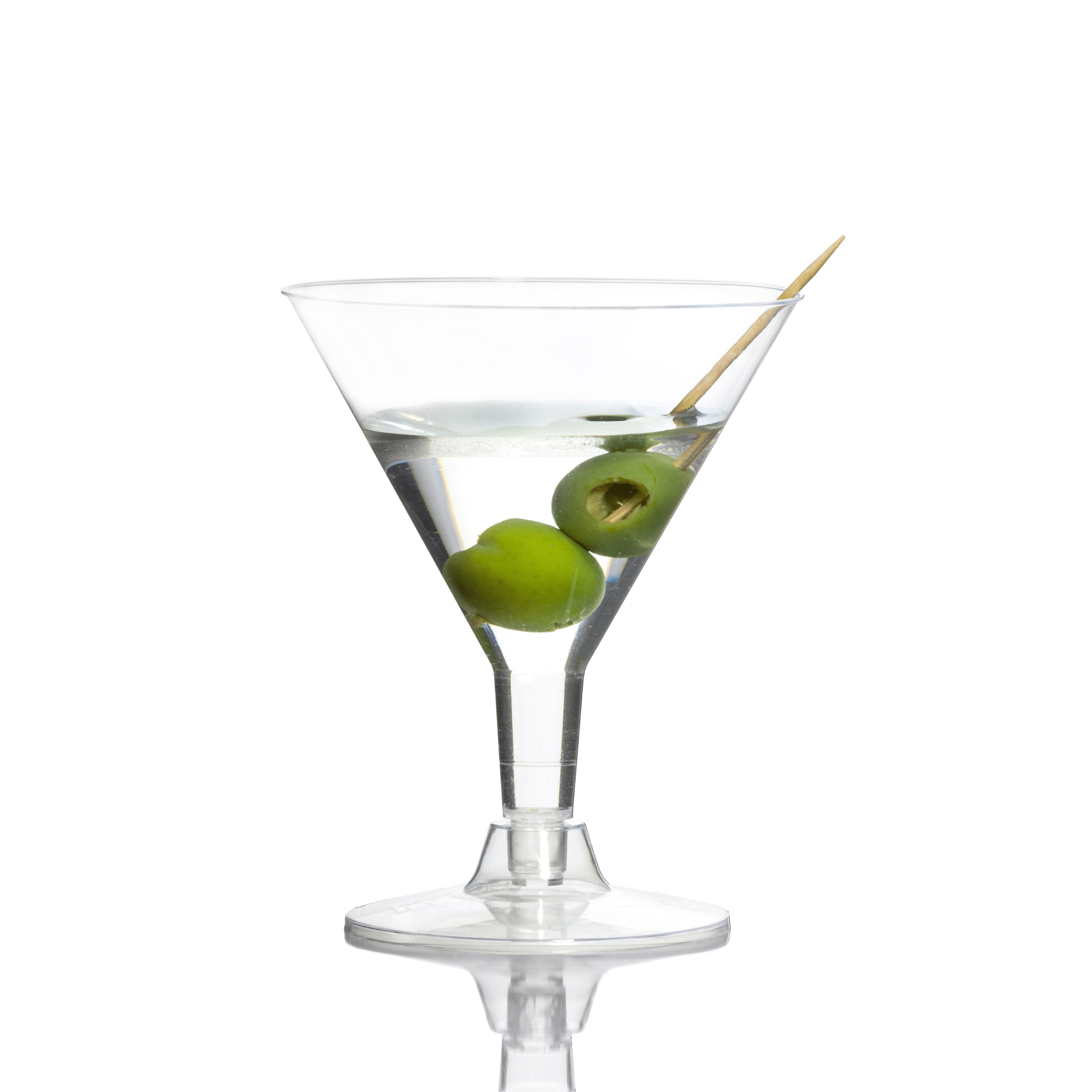 5 Oz. Clear Plastic Martini Glass | 144 Qty