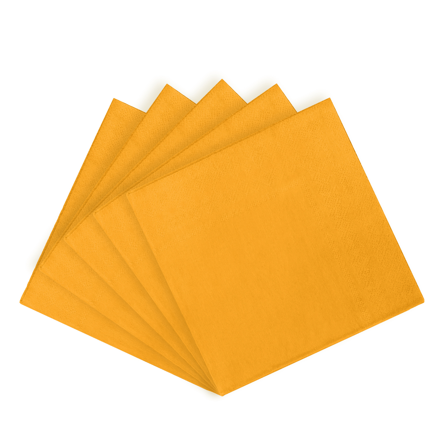 Yellow Beverage Napkins | 3600 Pack