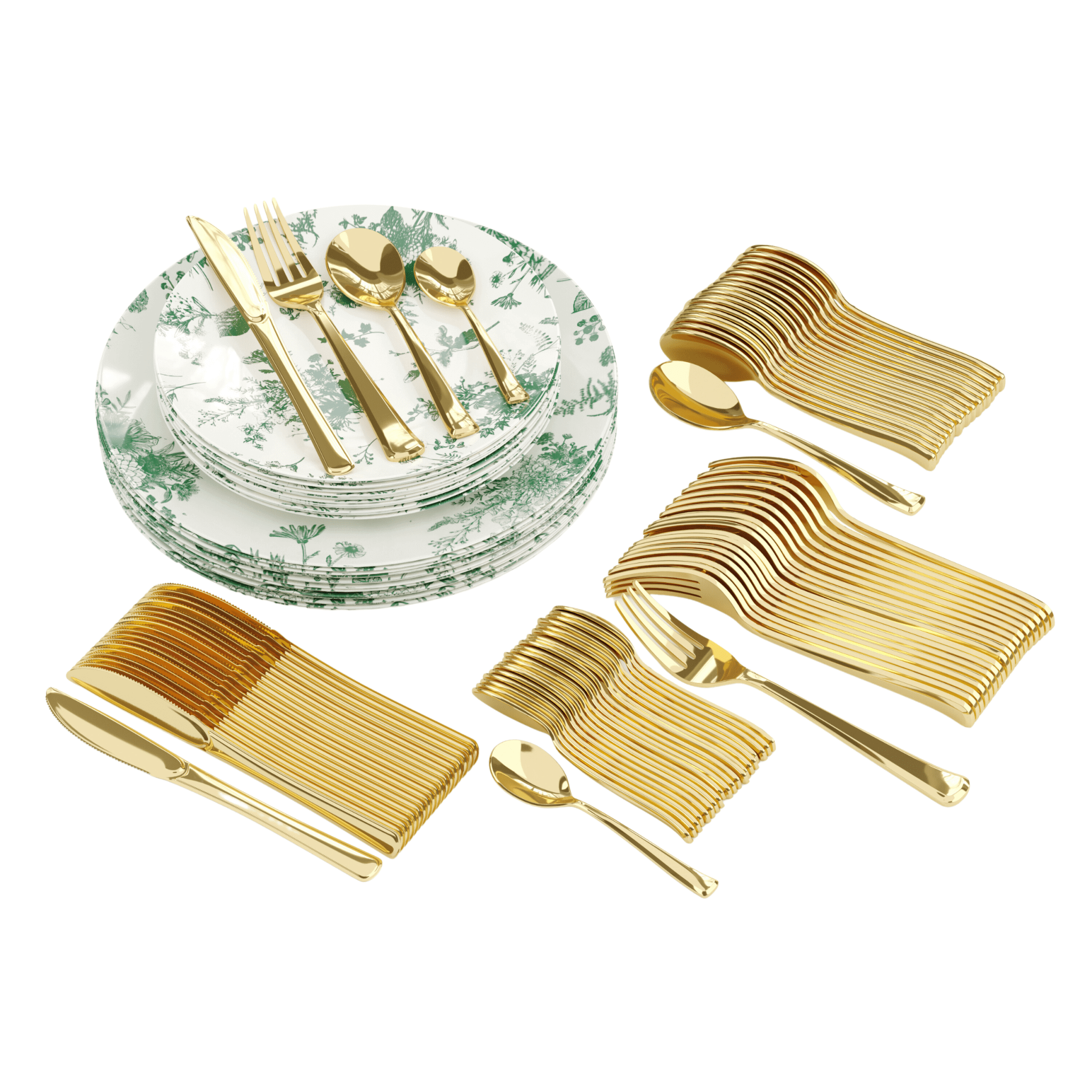 140 Piece Verdure Combo Set | Serves 20 Guests