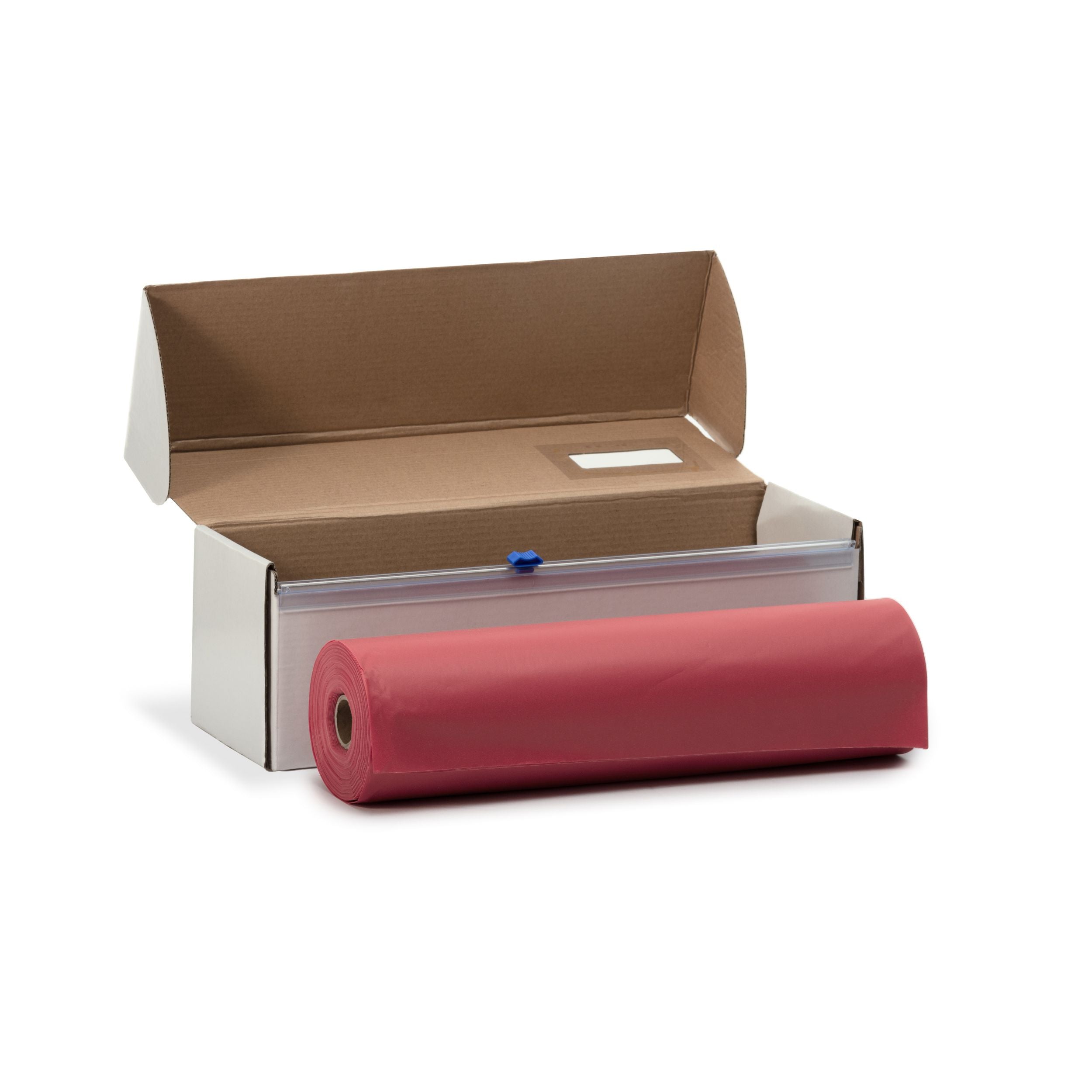 54 In. X 100 Ft. Select A Size Burgundy Plastic Table Roll | 6 Count