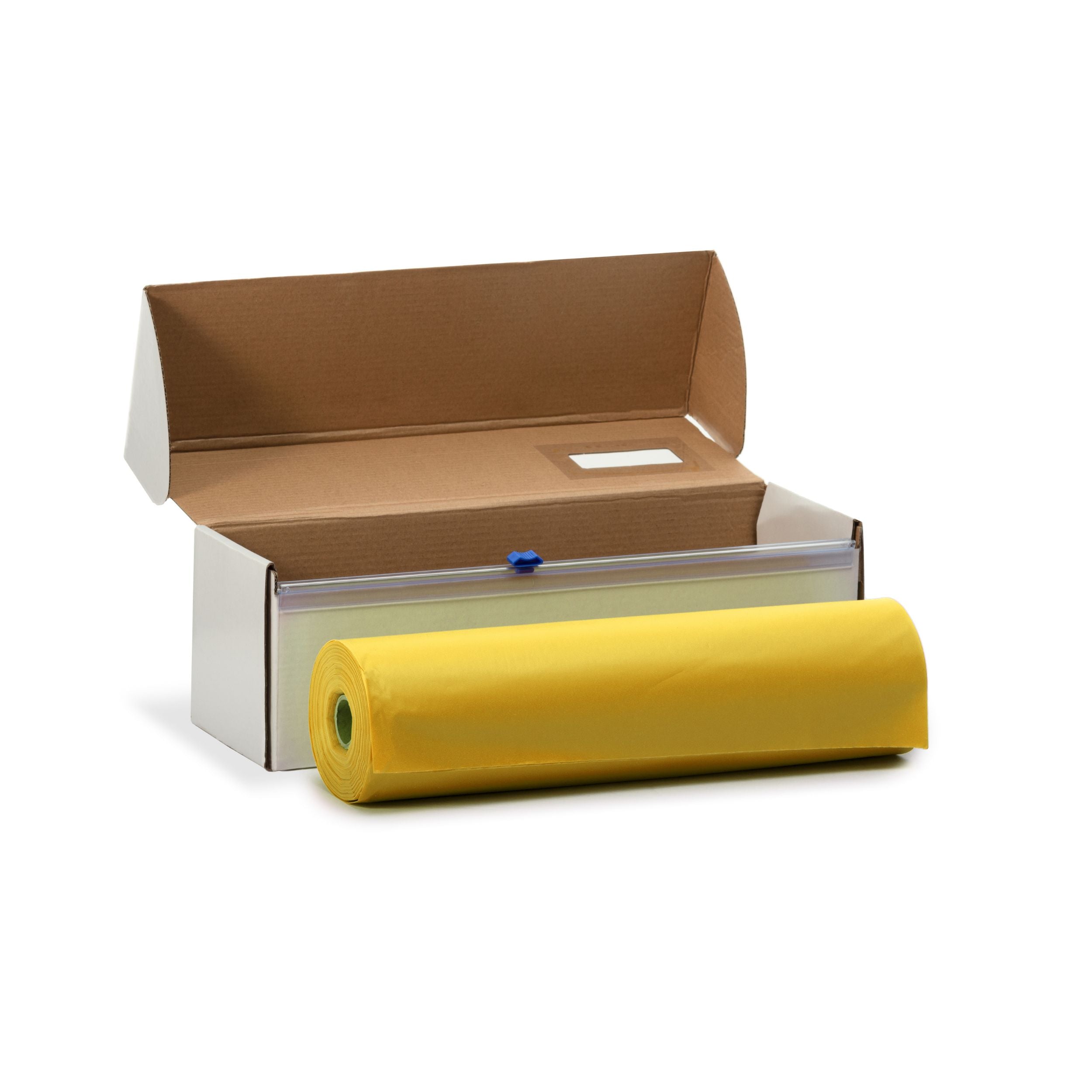 54 In. X 100 Ft. Select A Size Yellow Plastic Table Roll | 6 Rolls