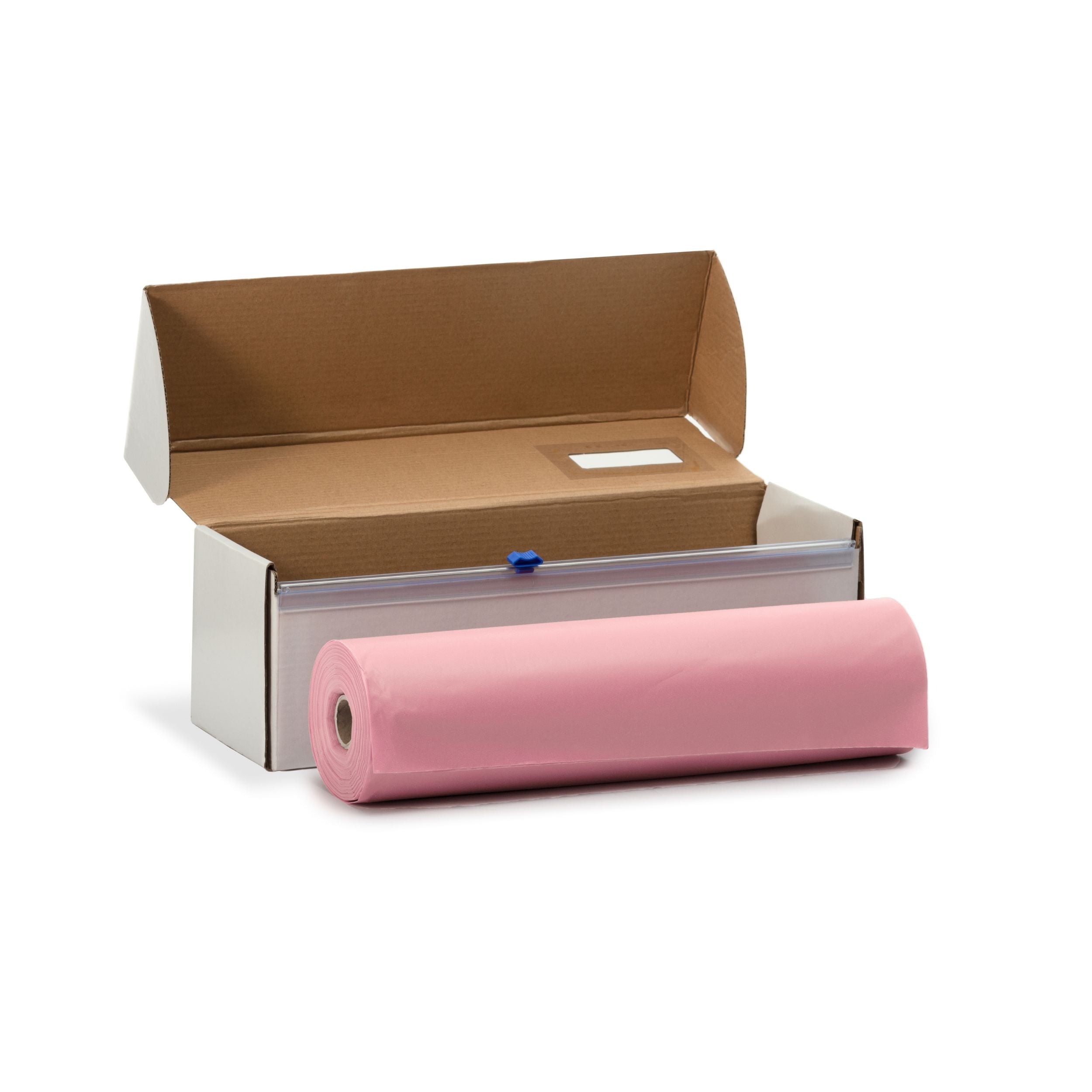 54 In. X 100 Ft. Select A Size Pink Plastic Table Roll | 6 Rolls