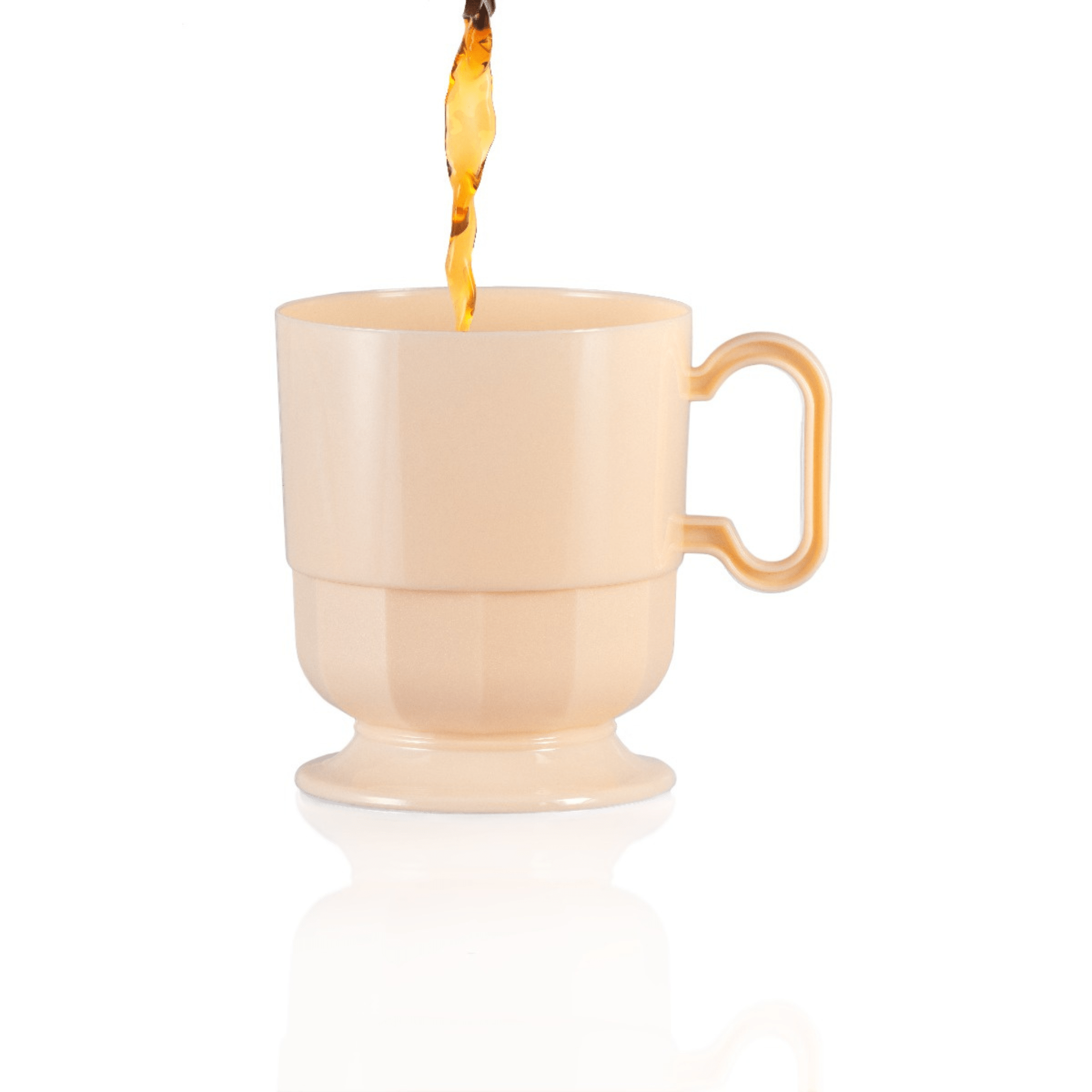 8 Oz. Ivory Plastic Coffee Mugs | 192 Count