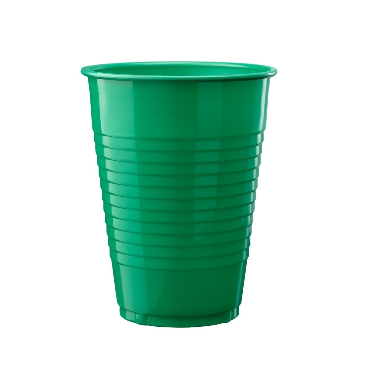 12 Oz. | Emerald Green Plastic Cups | 600 Count