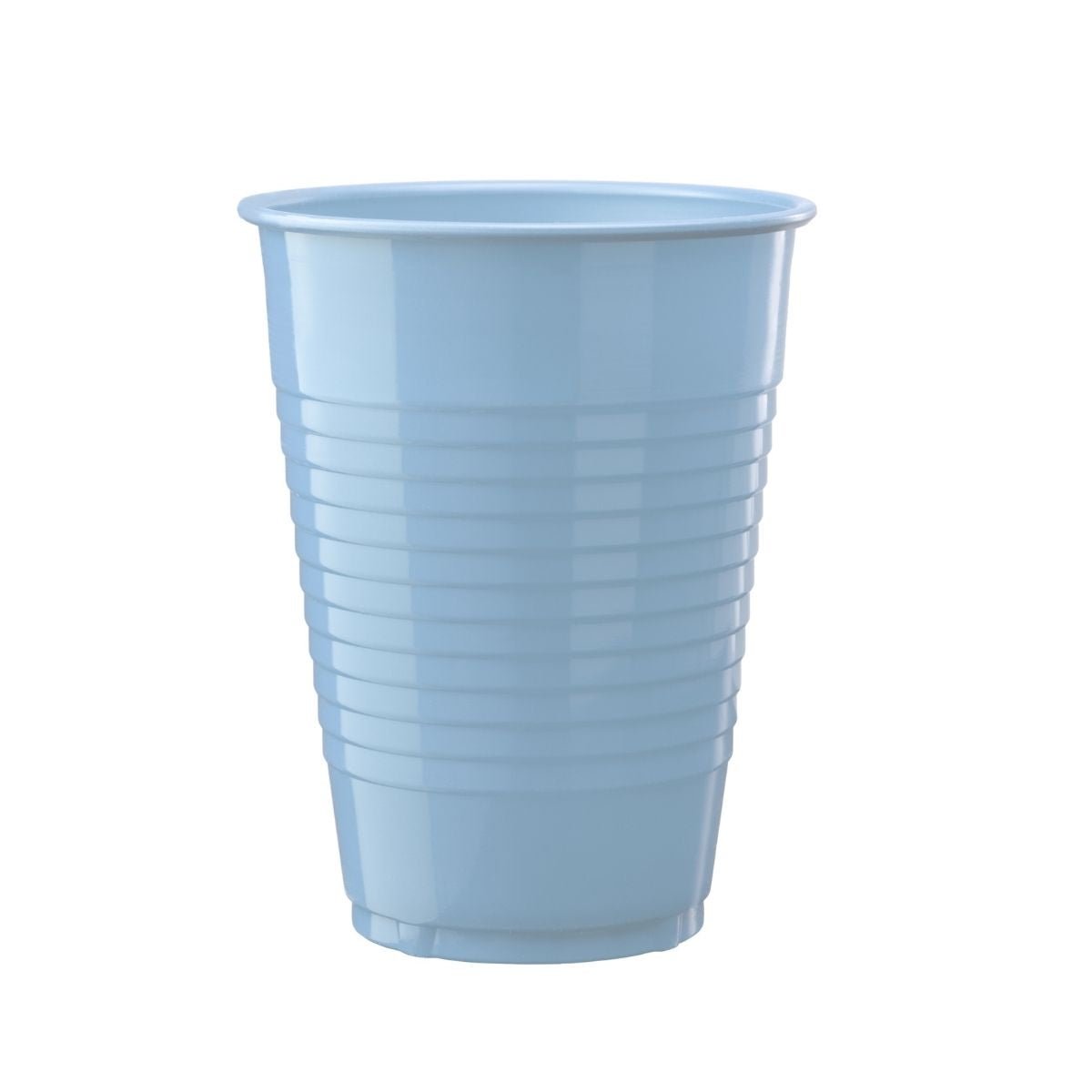 12 Oz. | Light Blue Plastic Cups | 600 Count