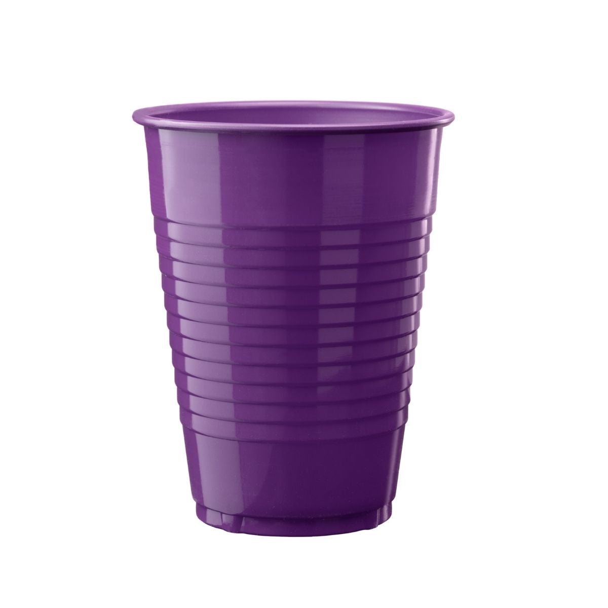 12 Oz. | Purple Plastic Cups | 600 Count