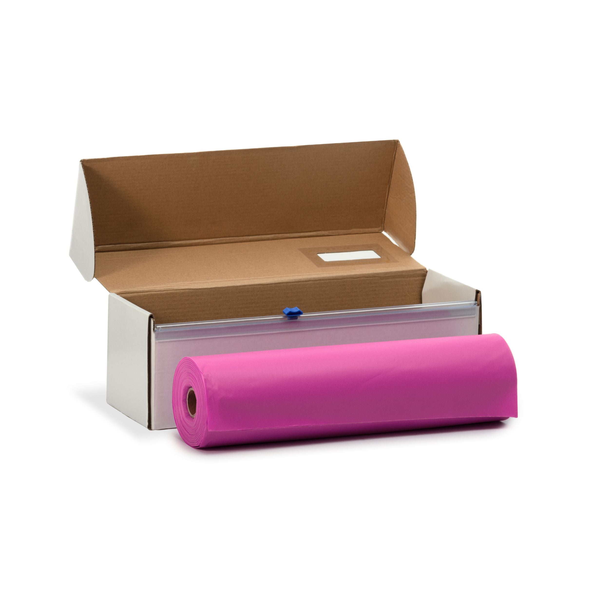 54 In. X 100 Ft. Select A Size Cerise Plastic Table Roll | 6 Rolls