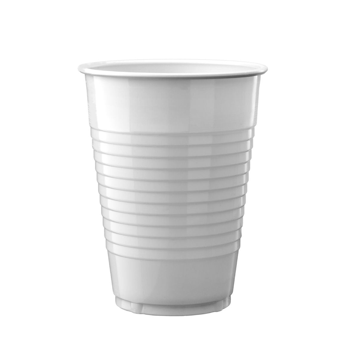 12 Oz. | White Plastic Cups | 600 Count