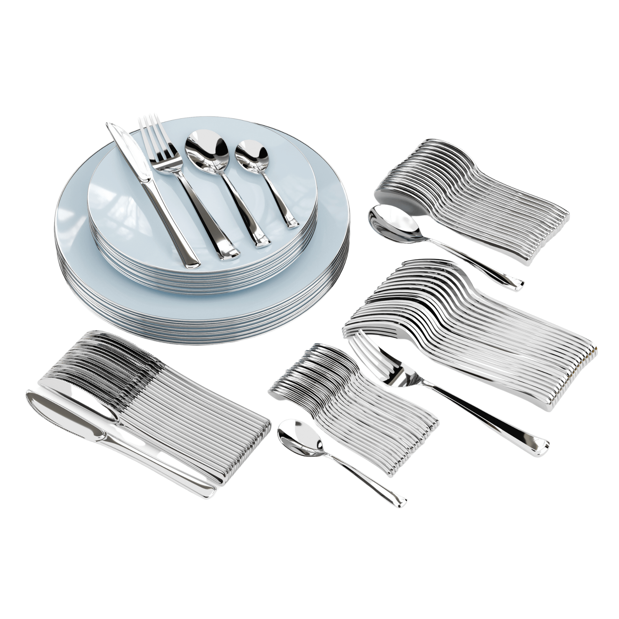 140 Piece Sage Classic Combo Set | Serves 20 Guests