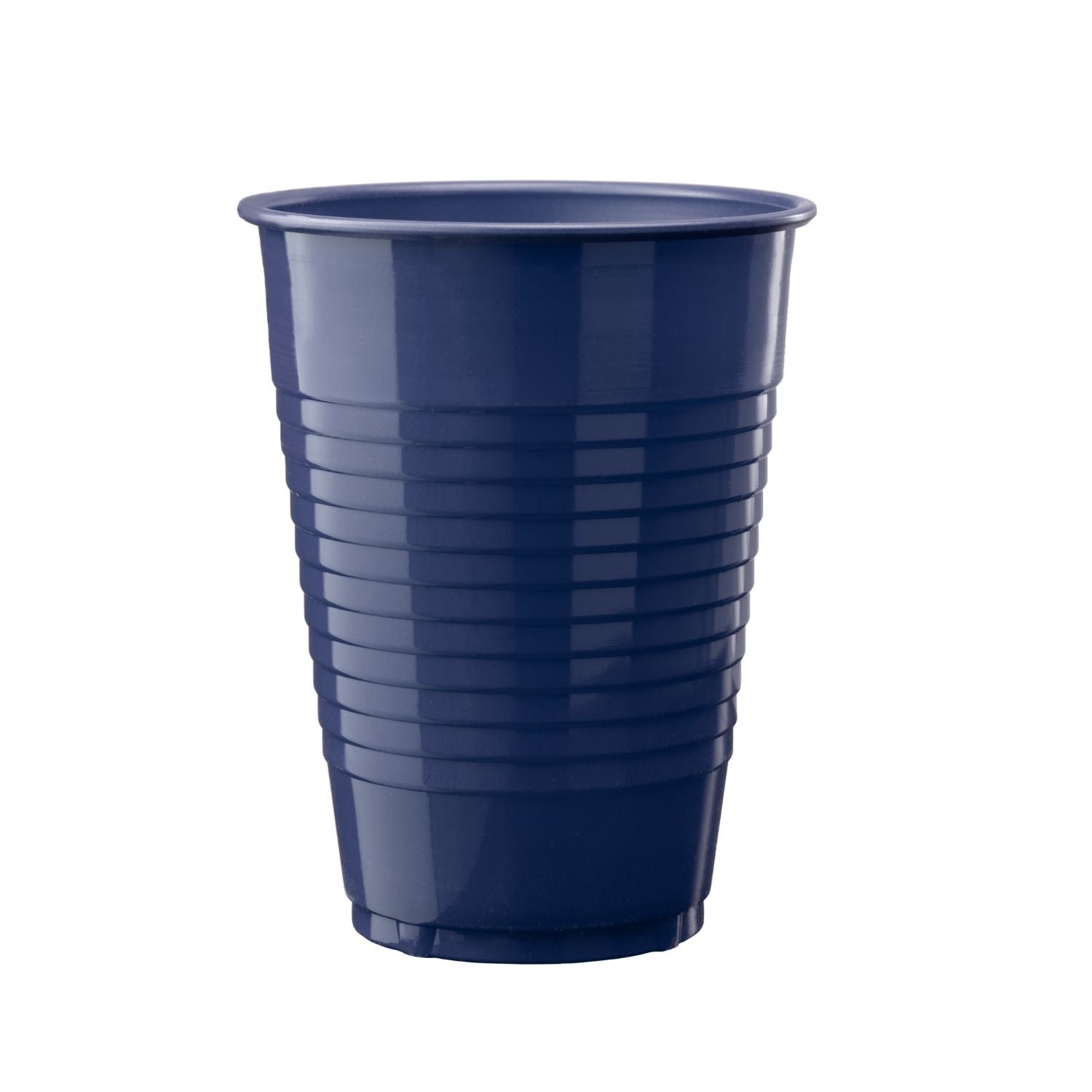 12 Oz. | Navy Plastic Cups | 600 Count