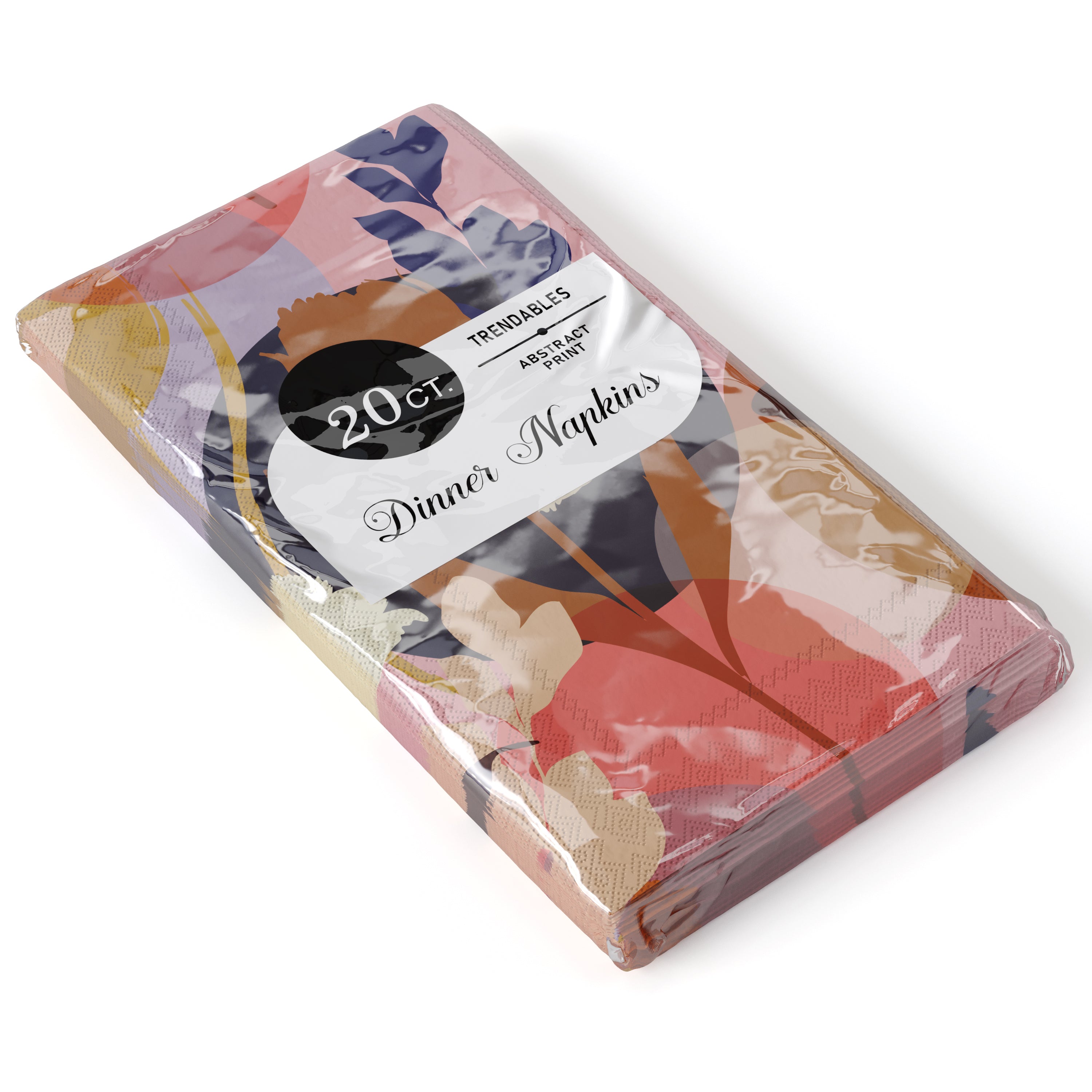 Abstract Print Dinner Napkins (720 Count)