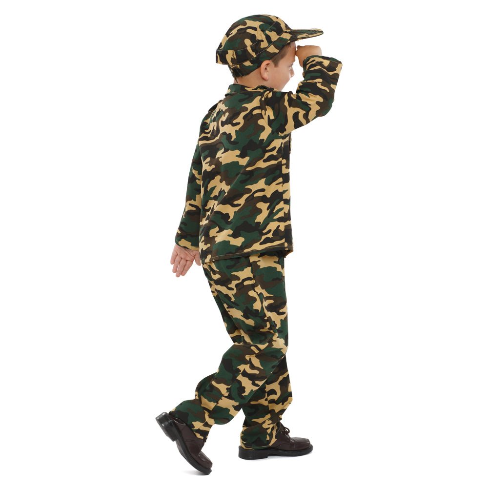 Army Dress Up Costume - Kids