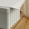 3 Ply Ivory Scalloped Dinner Napkins | 100 Count