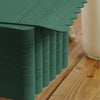 3 Ply Cypress Green Scalloped Dinner Napkins | 800 Count