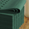 3 Ply Cypress Green Scalloped Dinner Napkins | 800 Count