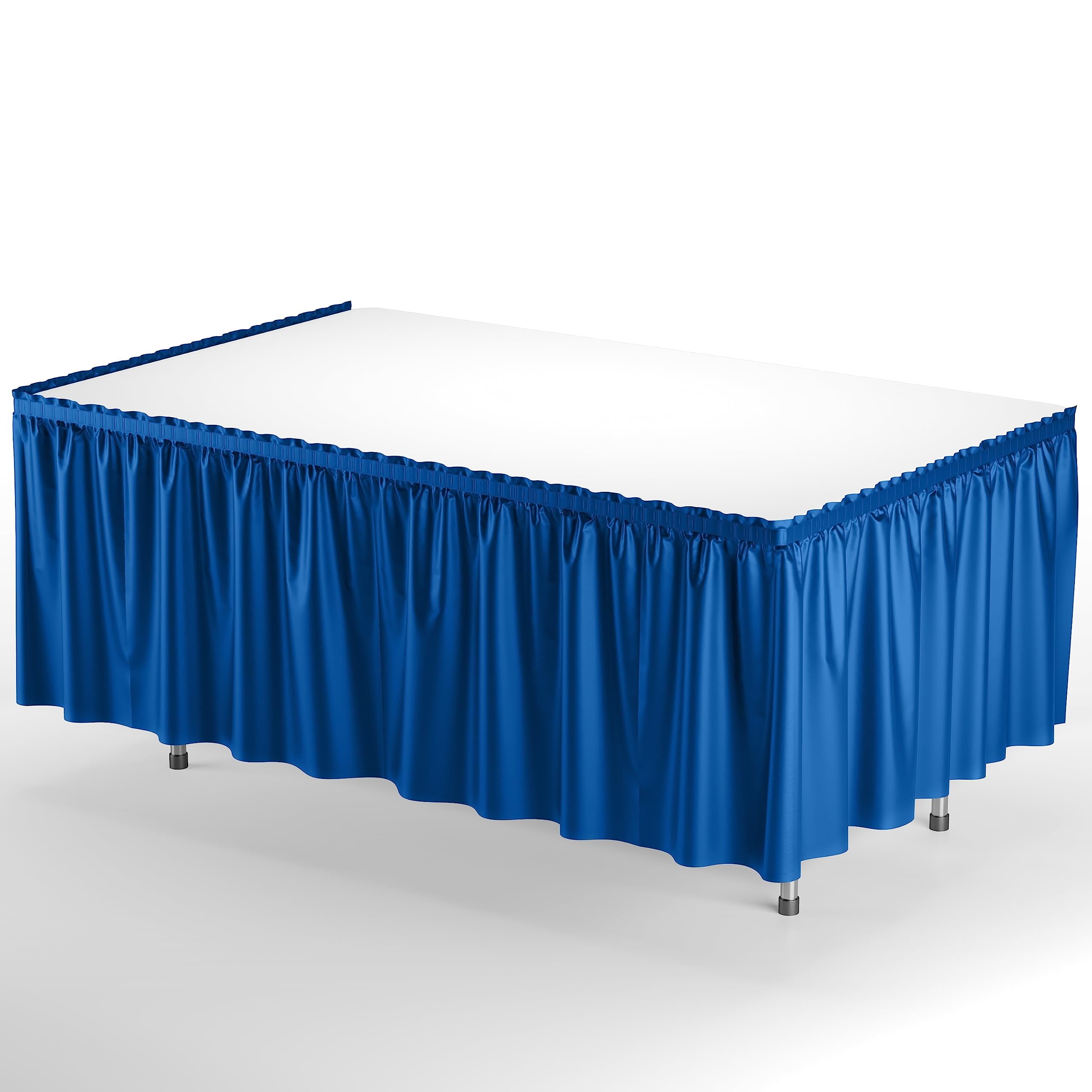 14' x 29in. Table Skirt  Dark Blue - 48 ct.