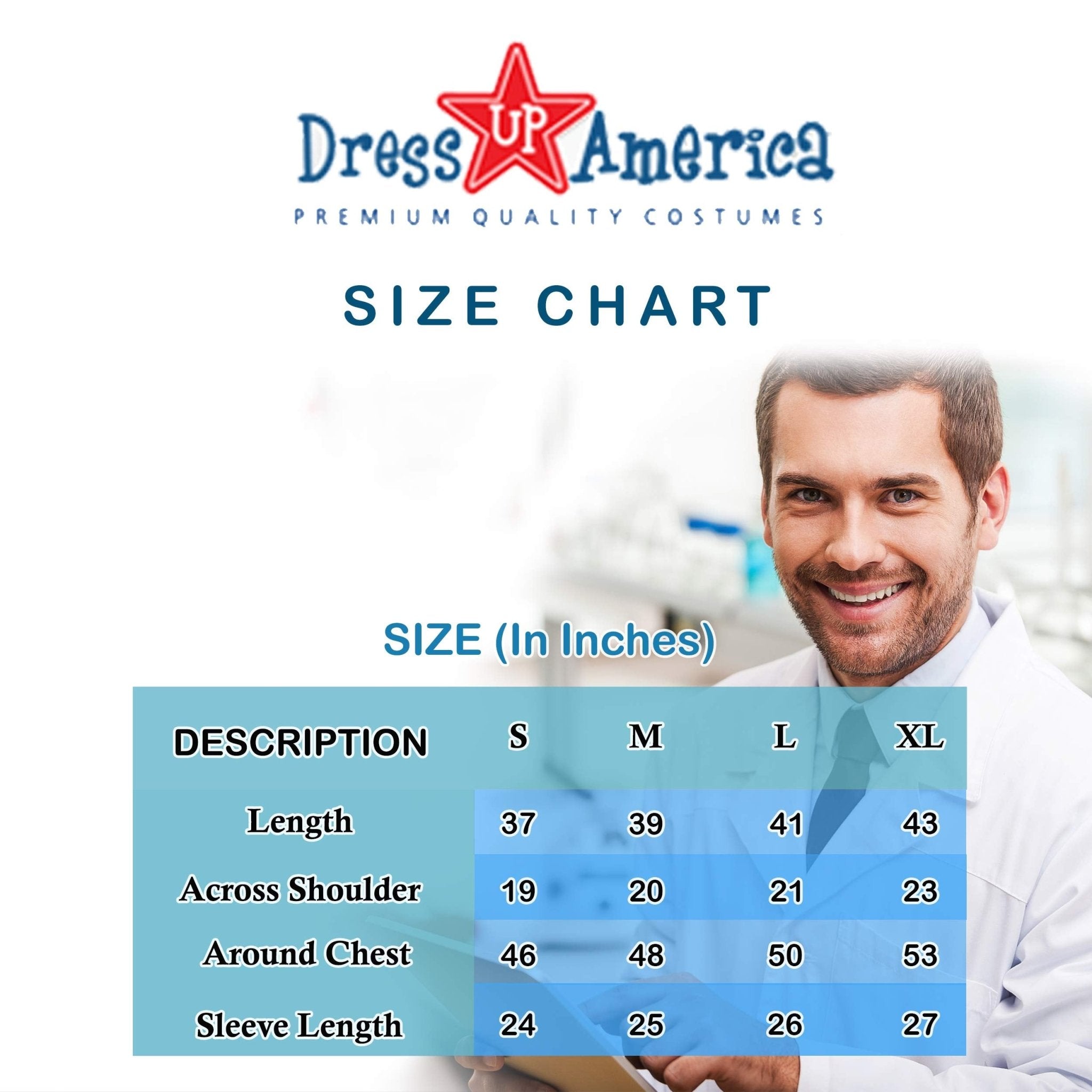Costume Lab Coat - Adults