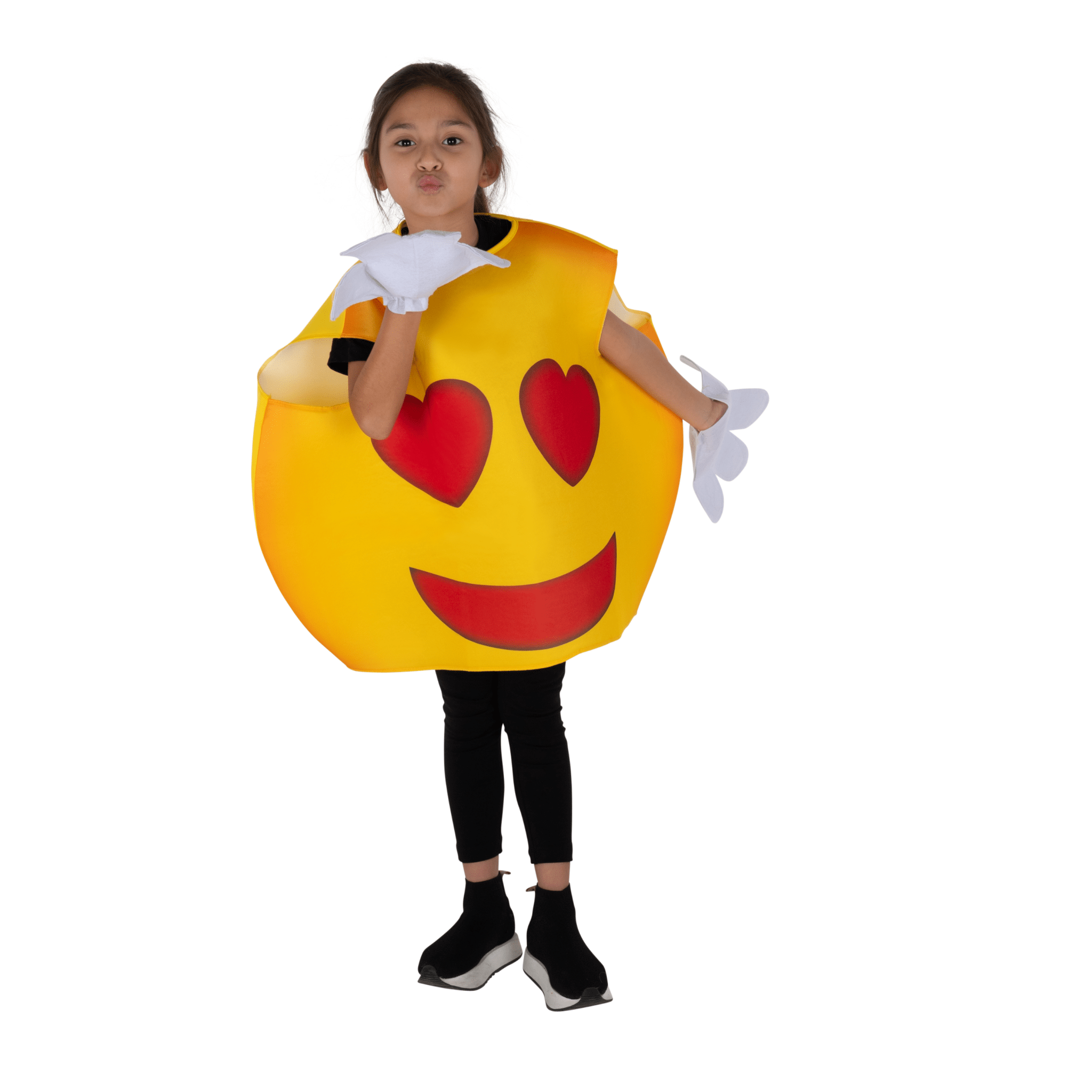 Emoji Hearts Smiley Costume - Kids