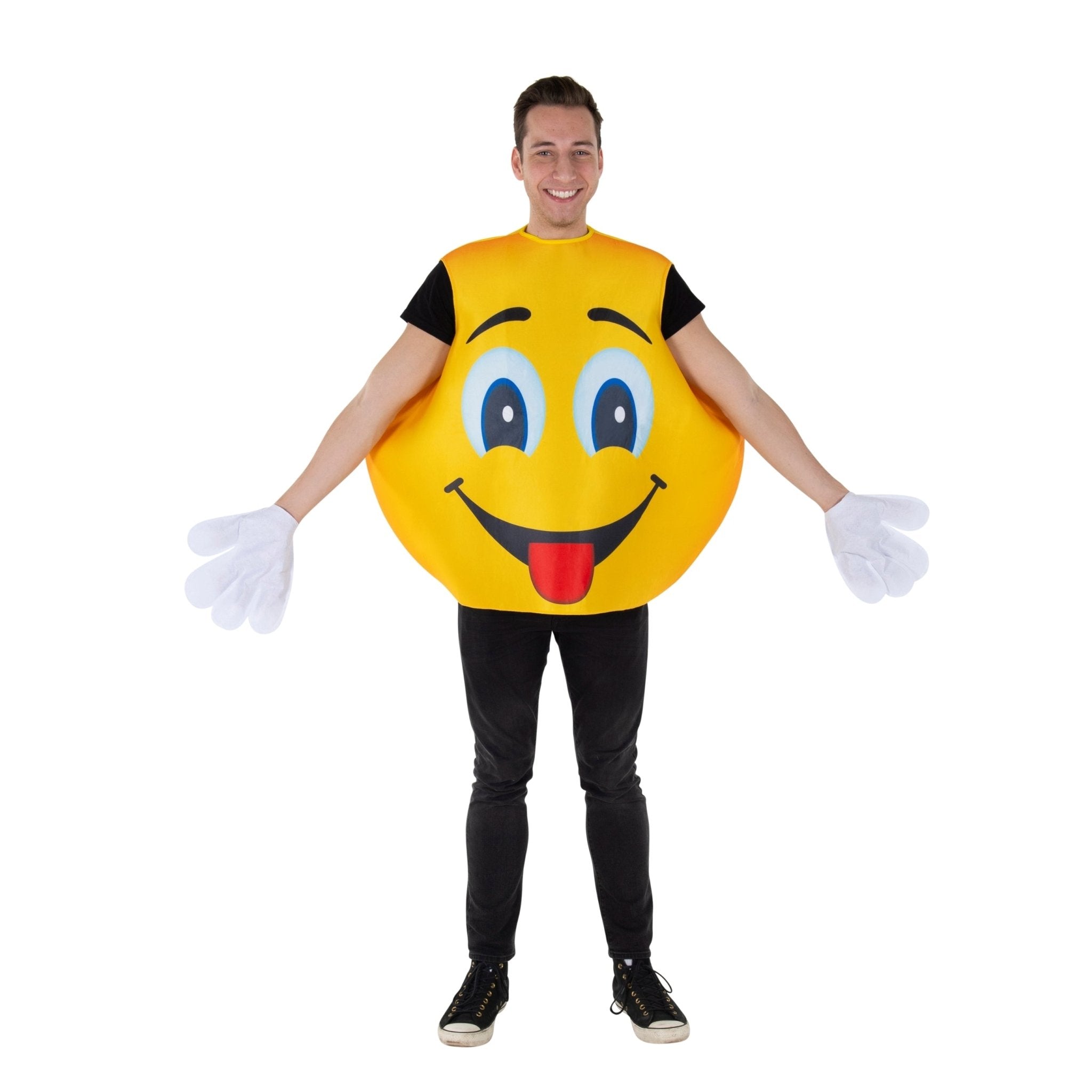 Emoji Smiley Costume - Adults