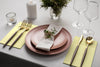 3 Ply Buttercup Yellow Scalloped Dinner Napkins | 800 Count
