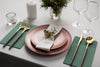 3 Ply Cypress Green Scalloped Dinner Napkins | 800 Count