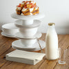 3 Ply Ivory Scalloped Dinner Napkins | 100 Count