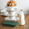 3 Ply Cypress Green Scalloped Dinner Napkins | 100 Count