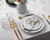3 Ply Pink Peach Scalloped Dinner Napkins | 800 Count