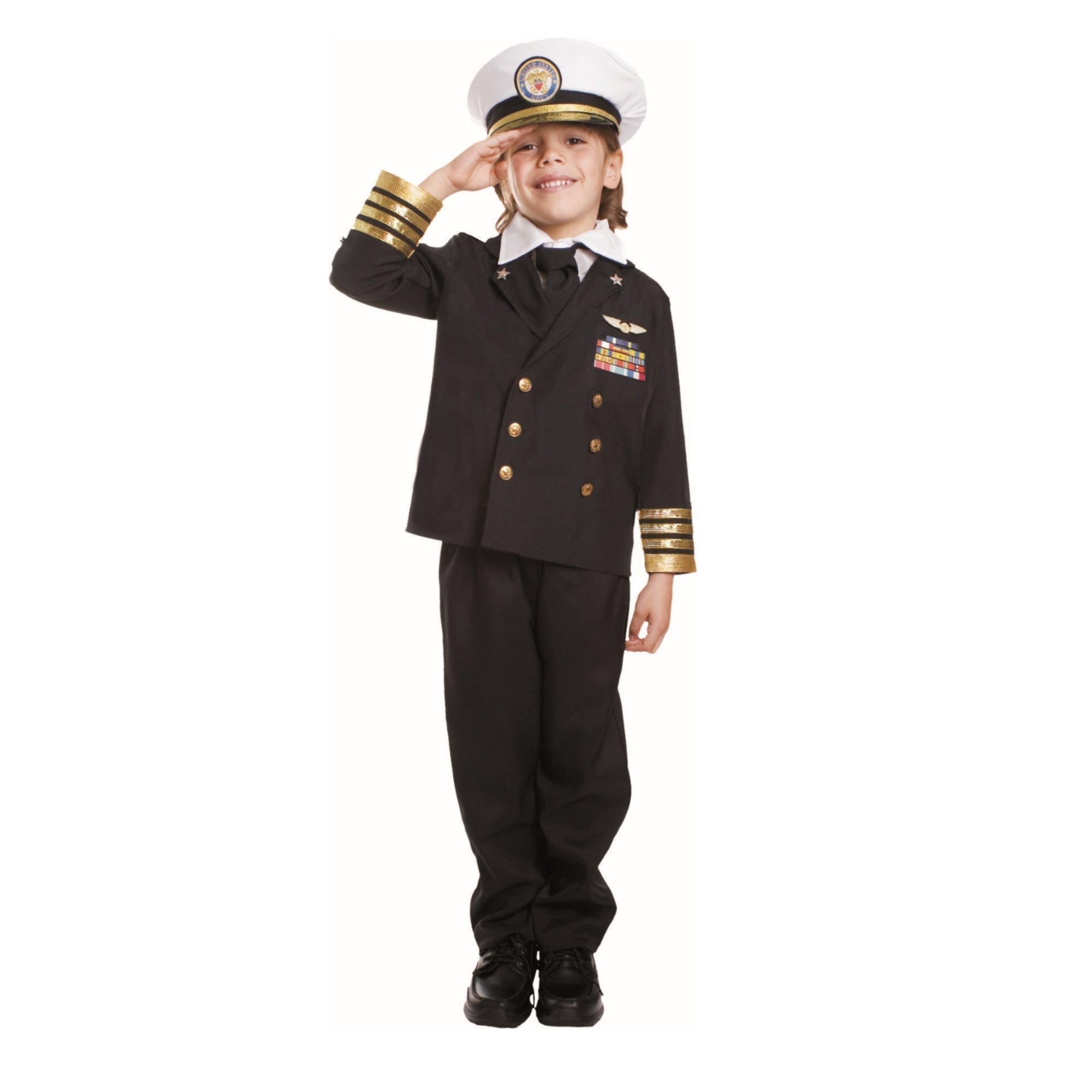 Navy Admiral Costume - Kids