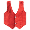 Red Sequin Vest - Adults