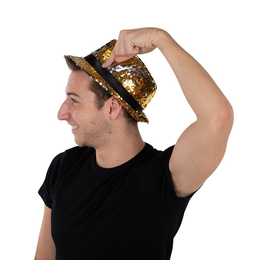 Sequin Party Fedora Hat