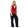 Sequin Vest with Bowtie - Adults