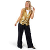 Sequin Vest with Bowtie - Adults