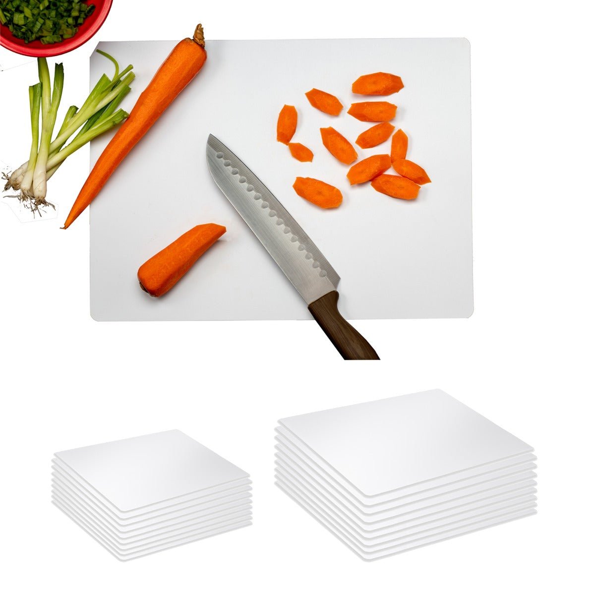Disposable Cutting Board Combo Pack | 75 Pack